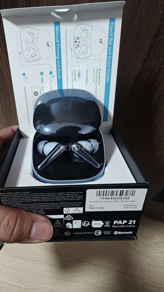 Tai nghe Soundcore Liberty 4 Pro Xanh. Mua bán Tivi, Âm thanh tại Quận Tân Phú Tp Hồ Chí Minh được đăng bởi Tân hình 1