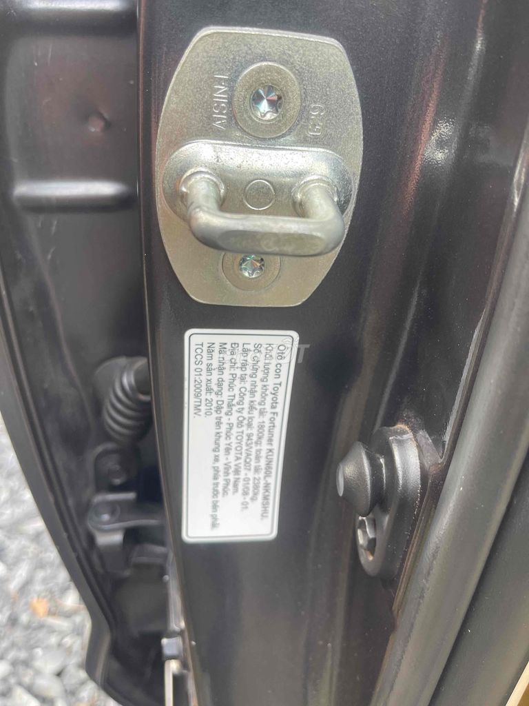 Toyota Fortuner 2010 2.5G - 260000 km. Mua bán Ô tô tại Huyện Hòa Thành Tây Ninh được đăng bởi mymy hình 5