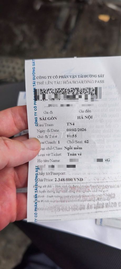 Vé tàu Sài Gòn Hà Nội. Du lịch tại Quận 5 Tp Hồ Chí Minh được đăng bởi Lan hình 1