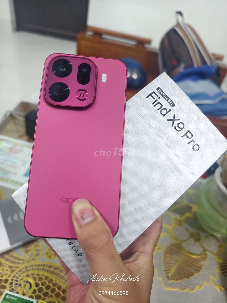 Oppo Find X9 Pro 512GB Hồng. Mua bán Điện thoại tại Quận Kiến An Hải Phòng được đăng bởi Mờ Rờ Khánh hình 1