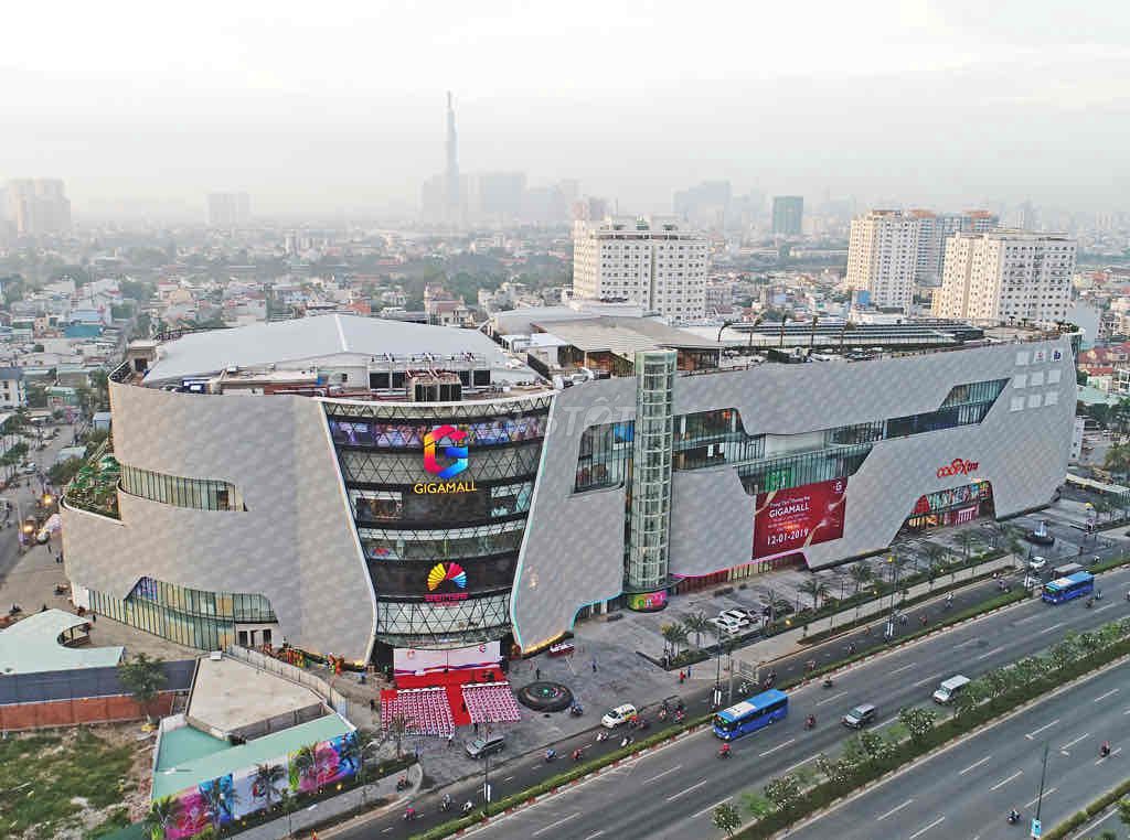 ĐẤT ĐẸP NGAY GIGAMALL, 64M2, NGANG 5M, NHỈNH 4ty