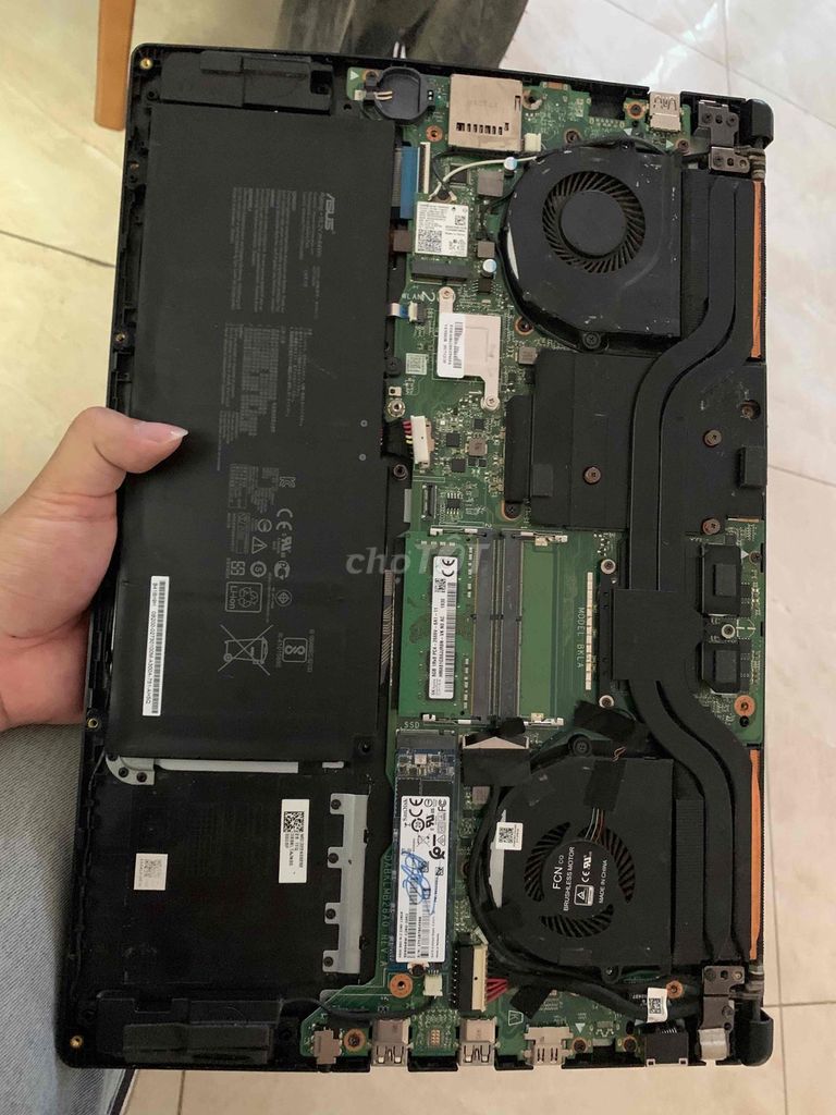 Asus FX503VD i7 GTX 1050 8GB/128GB Đã dùng. Mua bán Laptop tại Quận Đống Đa Hà Nội được đăng bởi Thắng hình 1