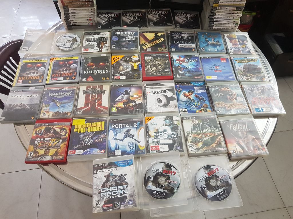 Thanh lý đỉa Ps3 góc và phụ kiện rời Ps3