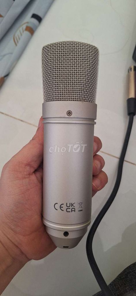 Microphone Tascam TM-80 Bạc Thu âm. Mua bán Tivi, Âm thanh tại Thành phố Thủ Đức Tp Hồ Chí Minh được đăng bởi Hải Đăng  hình 1