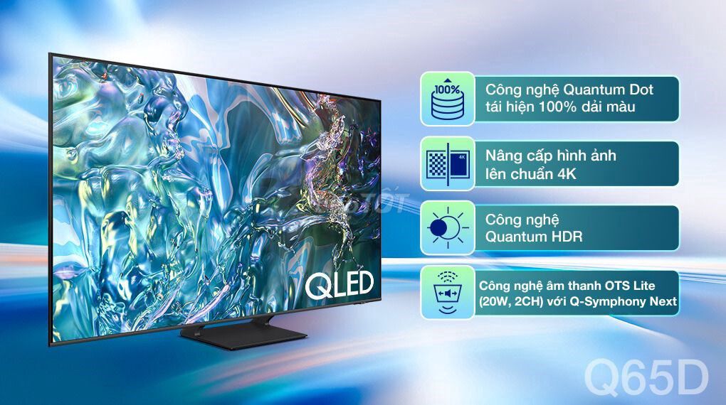 Smart Tivi Samsung QA65Q65D 65 inch. Mua bán Tivi, Âm thanh tại Quận Tân Phú Tp Hồ Chí Minh được đăng bởi Tu Tony hình 1