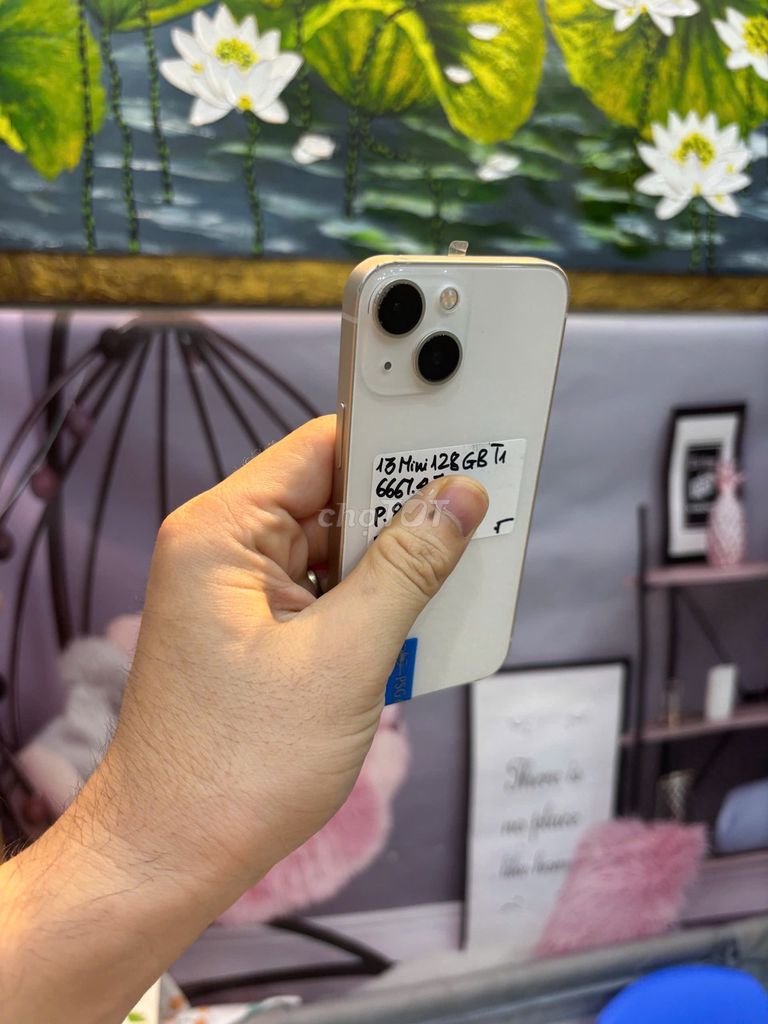 Apple iPhone 13 mini 128GB Trắng. Mua bán Điện thoại tại Quận Bắc Từ Liêm Hà Nội được đăng bởi Cửa hàng Bính Táo hình 1