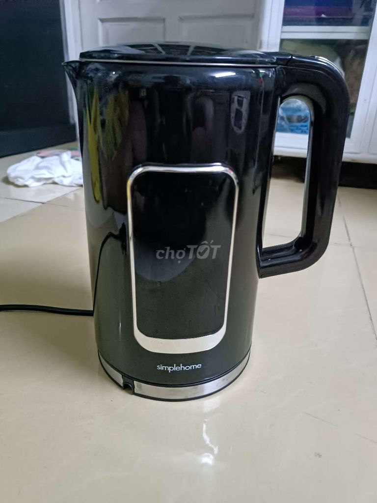 Ấm đun nước Simplehome Đen. Mua bán Bếp, lò, đồ điện nhà bếp tại Quận Bình Thạnh Tp Hồ Chí Minh được đăng bởi lê thanh Tùng hình 1