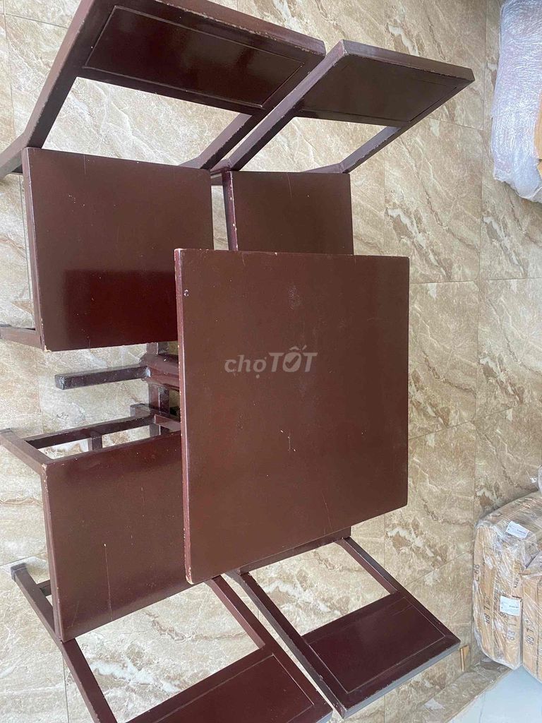 Bàn ghế Sắt Gỗ Nâu 7 bộ. Mua bán Bàn ghế tại Thành phố Đà Lạt Lâm Đồng được đăng bởi Tên chưa cung cấp hình 1