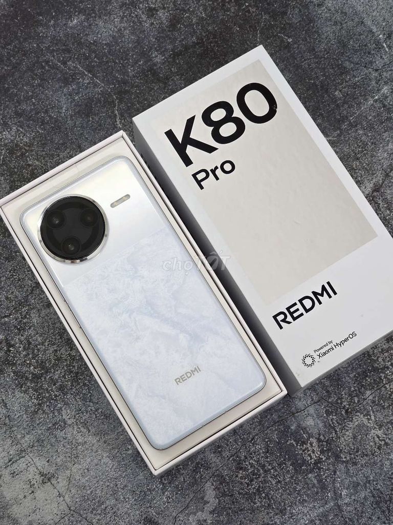 Xiaomi Redmi K80 Pro 5G 512GB Trắng. Mua bán Điện thoại tại Quận Thanh Khê Đà Nẵng được đăng bởi Tú MB hình 1