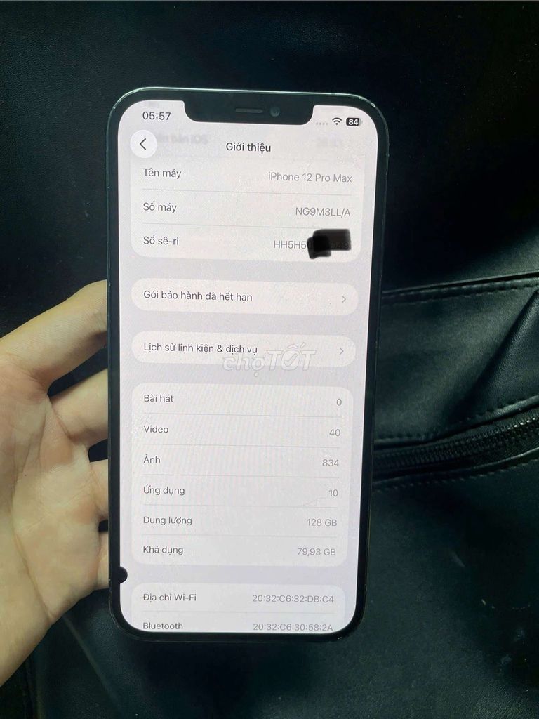 Apple iPhone 12 Pro Max 128GB Xanh Đã qua sử dụng. Mua bán Điện thoại tại Quận 12 Tp Hồ Chí Minh được đăng bởi Thị Linh Nguyễn hình 1
