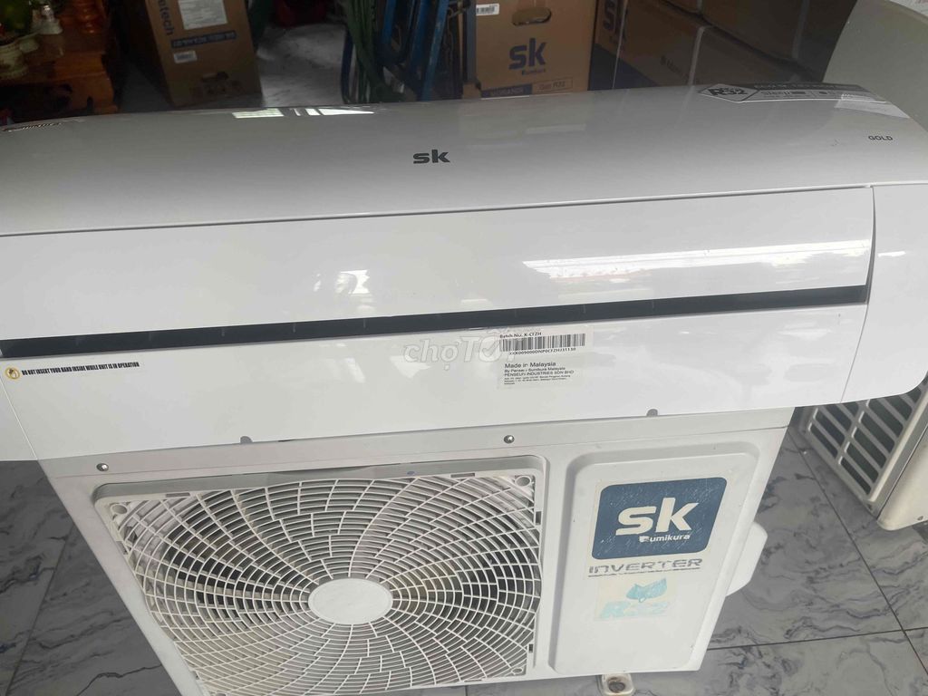 Điều hòa SK Inverter Trắng. Mua bán Máy lạnh, điều hoà tại Quận Liên Chiểu Đà Nẵng được đăng bởi Hà Dũng hình 1