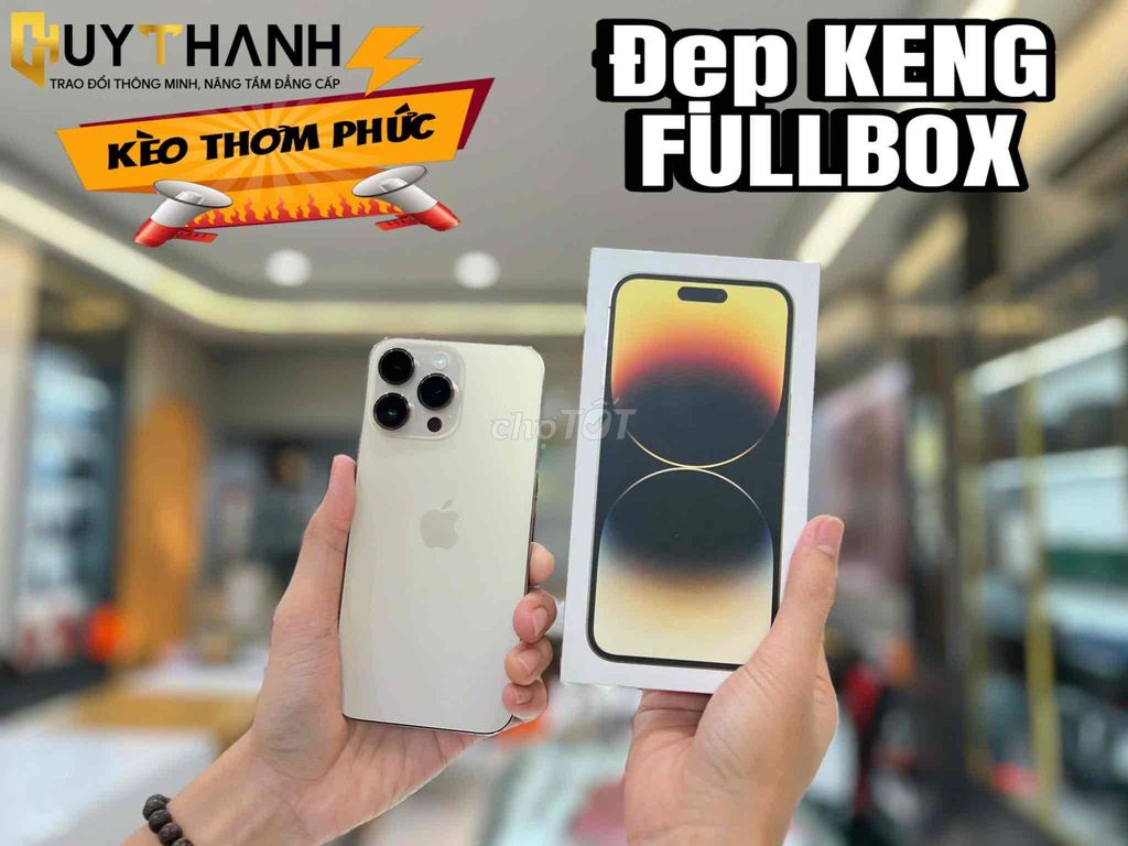 14 PROMAX - 256GB - Máy Đẹp KENG FULLBOX 99.99%