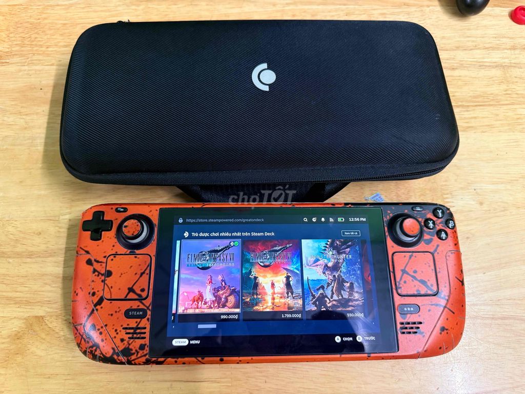 Steam Deck LCD Úp 512gb Skin Half Life