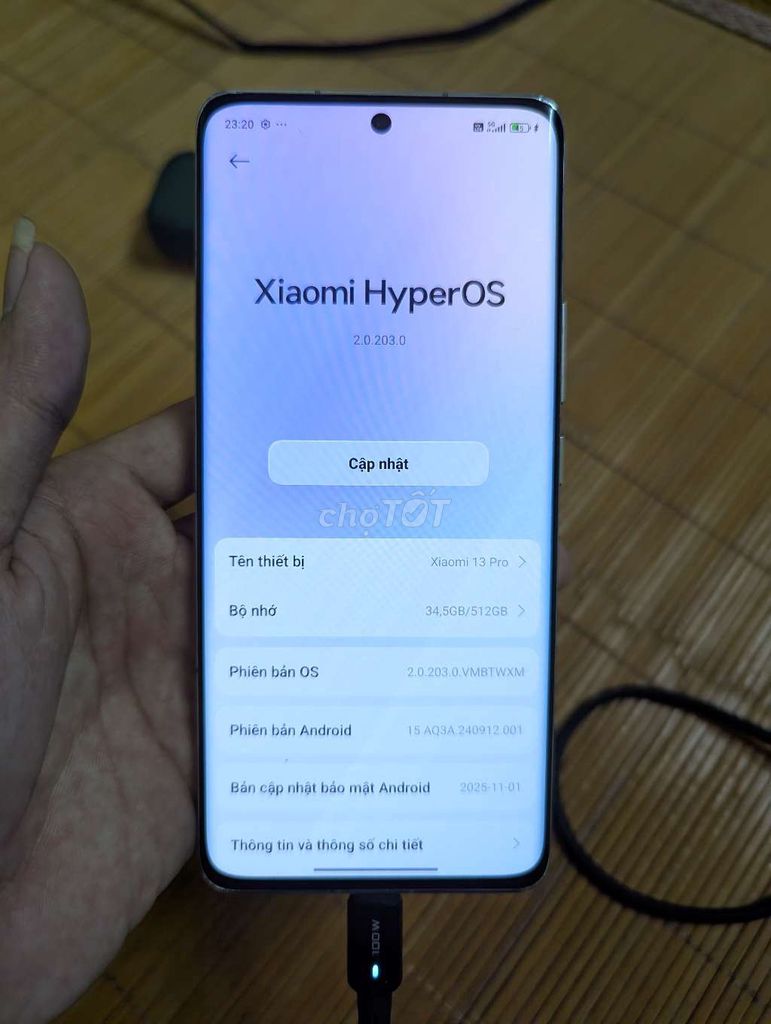 Xiaomi 13 Pro 512GB Trắng. Mua bán Điện thoại tại Huyện Triệu Sơn Thanh Hóa được đăng bởi Phạm Đình Tân hình 1