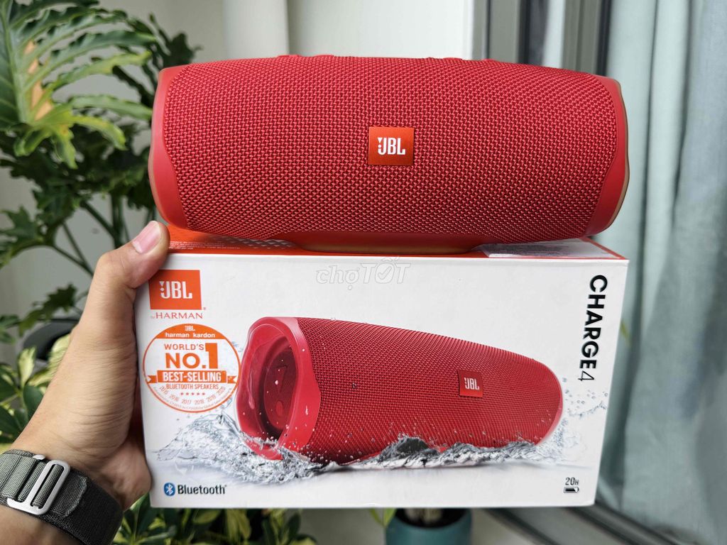 Loa JBL Charge 4 Hàng chính Hãng Pin Trâu. Mua bán Tivi, Âm thanh tại Quận 7 Tp Hồ Chí Minh được đăng bởi Huy Lê Audio hình 1