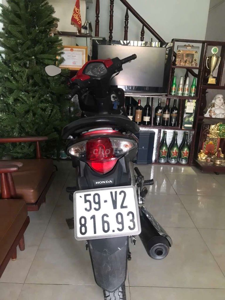 Honda Wave S 110 Đỏ. Mua bán Xe máy tại Huyện Cần Giuộc Long An được đăng bởi Khac Binh Do hình 4