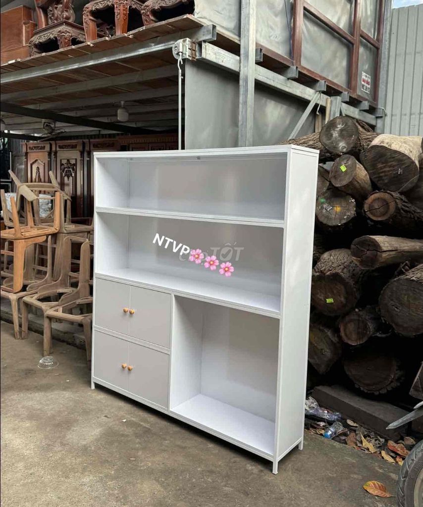 Kệ trang trí D1m4 x R5. Mua bán Tủ, kệ gia đình tại Huyện Hóc Môn Tp Hồ Chí Minh được đăng bởi NỘI THẤT VĂN PHÒNG TUẤN KIỆT hình 1