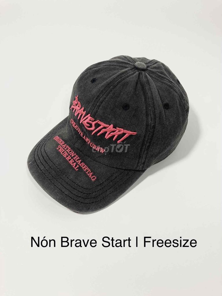 Nón Brave Start Freesize. Mua bán Phụ kiện thời trang khác tại Quận Thanh Khê Đà Nẵng được đăng bởi Glee 2Hand  hình 1