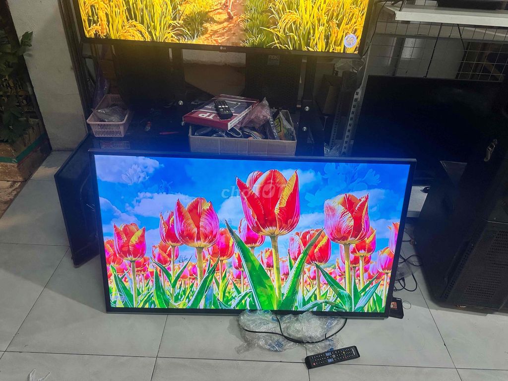 Tivi Asanzo 55 inch Kính cường lực đẹp rin. Mua bán Tivi, Âm thanh tại Huyện Hóc Môn Tp Hồ Chí Minh được đăng bởi Điện Tử Mạnh Anh hình 1