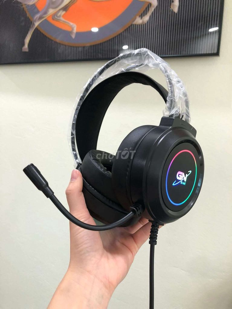 Tai nghe gaming USB Đen. Mua bán Tivi, Âm thanh tại Quận 12 Tp Hồ Chí Minh được đăng bởi Duy hình 1