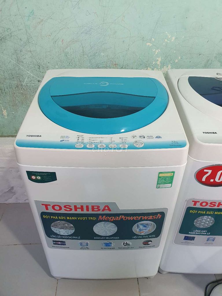 Thanh lý máy giặt toshiba 7.2kg