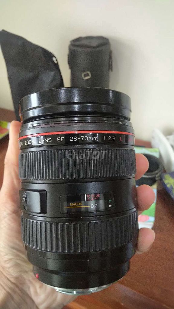 Ống kính Canon EF 28-70mm f/2.8 L. Mua bán Máy ảnh, Máy quay tại Quận Hoàng Mai Hà Nội được đăng bởi Kop8x hình 1