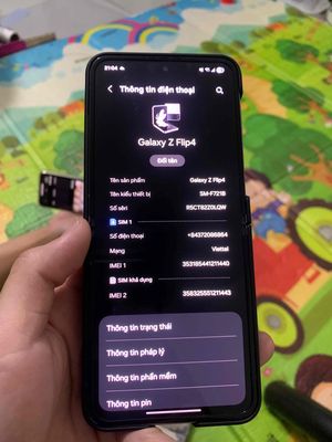 zflip4 8/128 như ảnh. Mua bán Điện thoại tại Huyện Yên Phong Bắc Ninh được đăng bởi Duy Văn