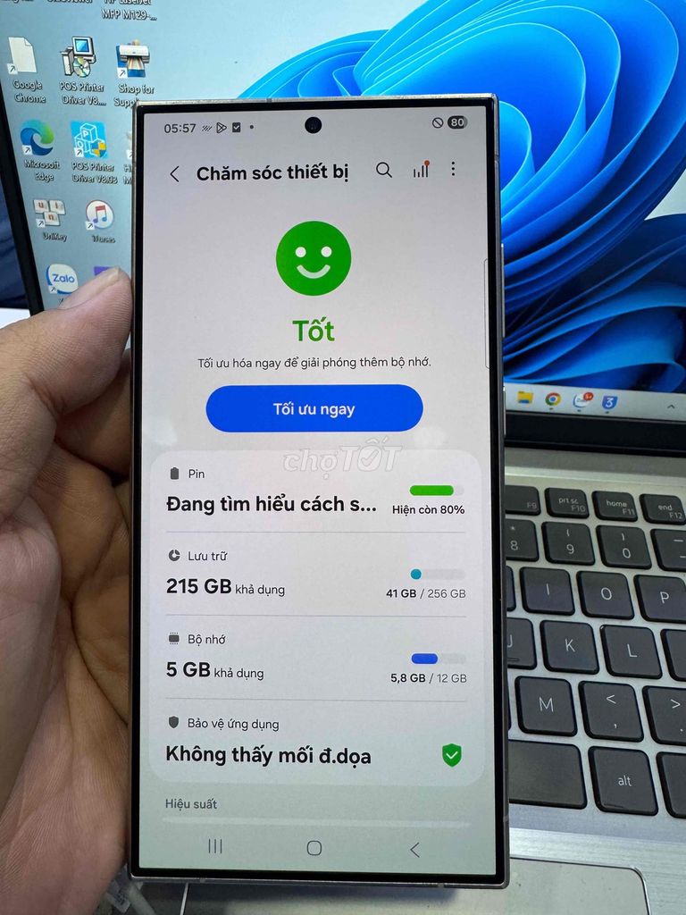 Samsung S24 Ultra 256GB Xám Hàn Quốc Like New. Mua bán Điện thoại tại Quận 6 Tp Hồ Chí Minh được đăng bởi QUỐC THIÊN BÁN GÓP 0 ĐỒNG  hình 1