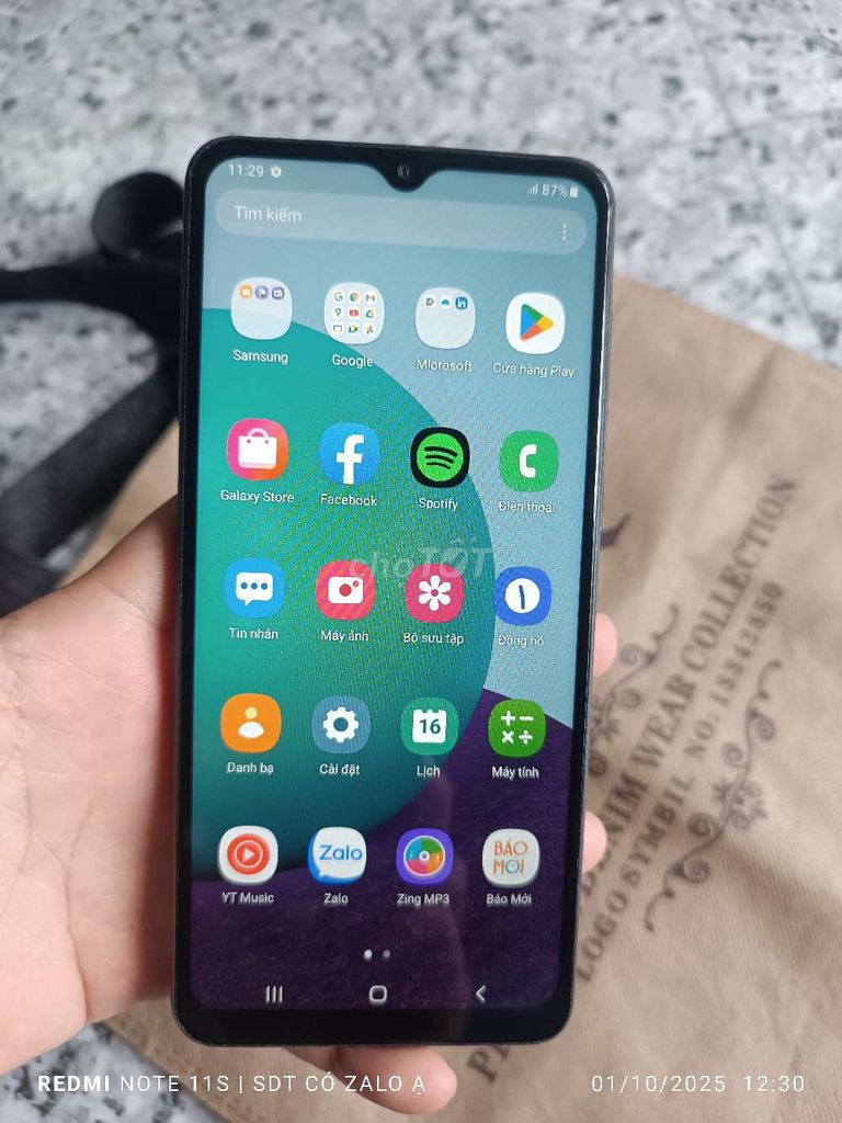 Samsung a02. Mua bán Điện thoại tại Thành phố Vĩnh Long Vĩnh Long được đăng bởi Laptop Ipad Tablet LCD  hình 1