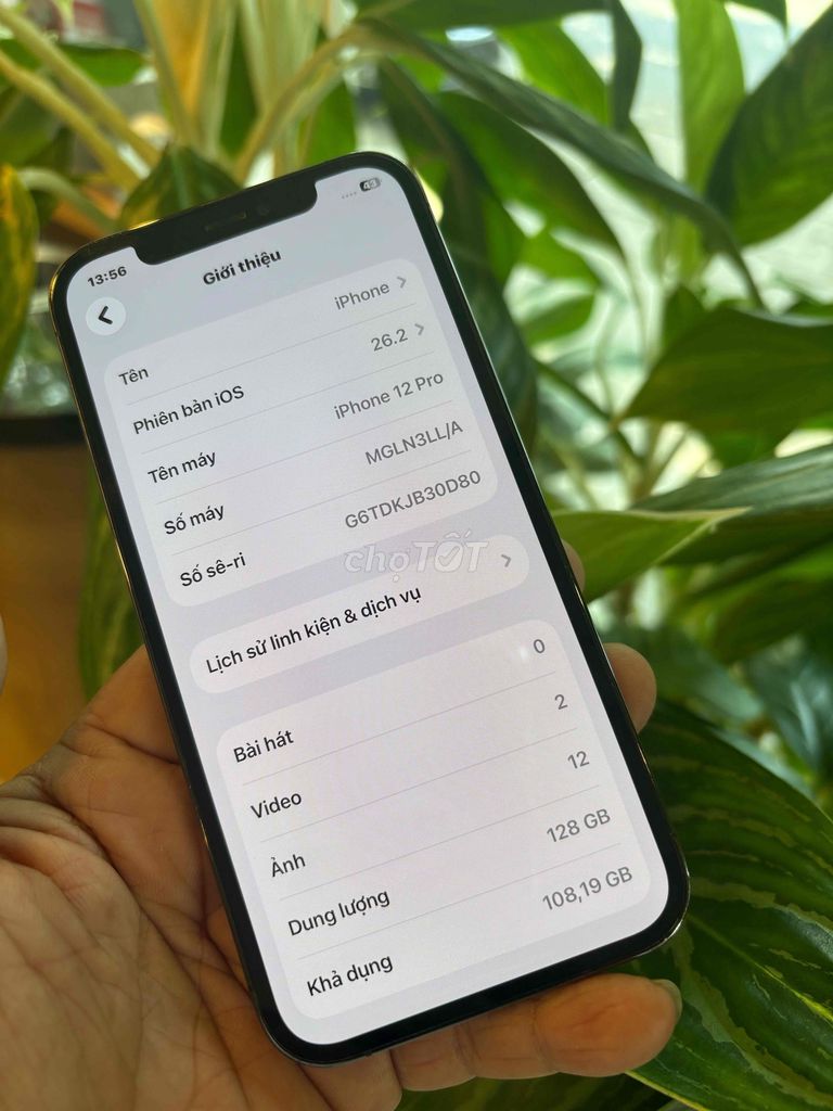 Apple iPhone 12 Pro 128GB Đen Mỹ. Mua bán Điện thoại tại Thành phố Biên Hòa Đồng Nai được đăng bởi thanh hình 1