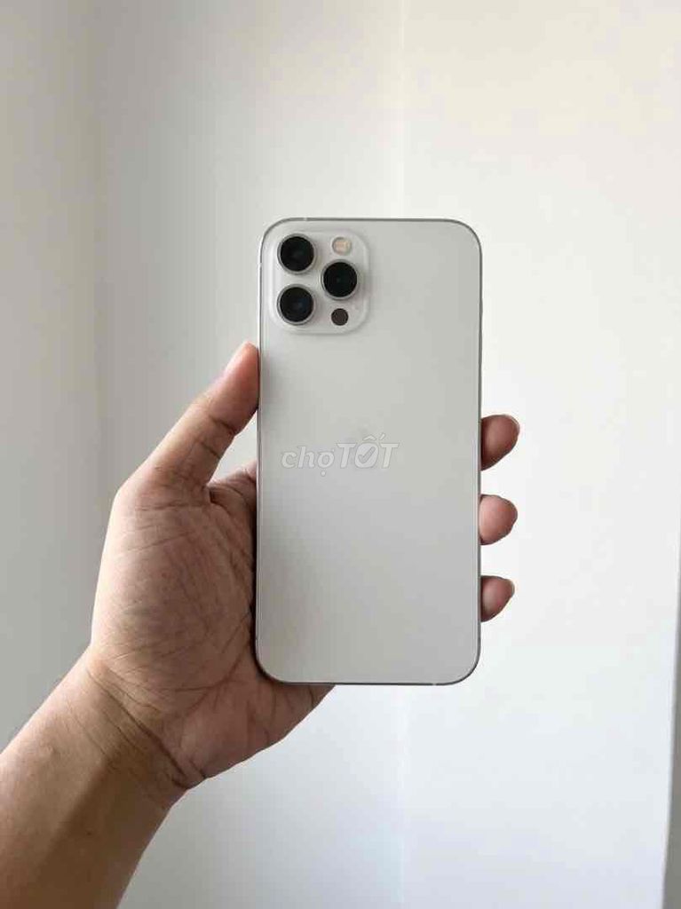 iPhone 12 Pro Max 128GB Trắng. Mua bán Điện thoại tại Huyện Dương Minh Châu Tây Ninh được đăng bởi Thanh Long hình 1
