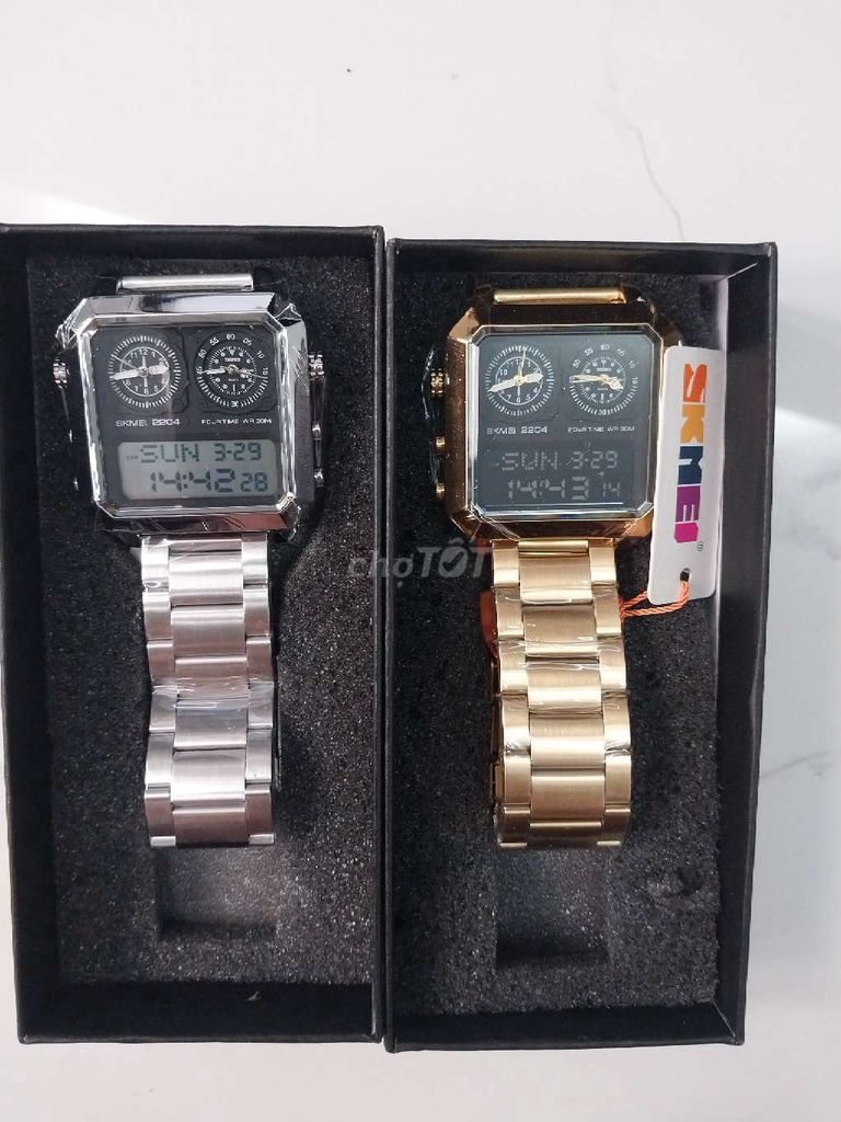 ❤️❤️Đồng hồ đeo tay SKMEI 2204 Nam ( MỚI). Mua bán Đồng hồ tại Quận Gò Vấp Tp Hồ Chí Minh được đăng bởi  AUDIO GOLD MR ZDŨNG hình 1