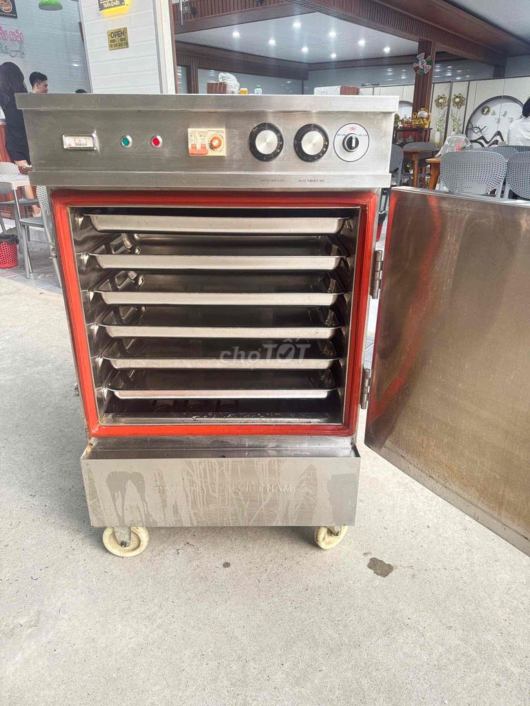 Tủ hấp cơm Inox 6 khay đã qua sử dụng. Mua bán Bếp, lò, đồ điện nhà bếp tại Quận Cái Răng Cần Thơ được đăng bởi võ hoàng mến hình 4