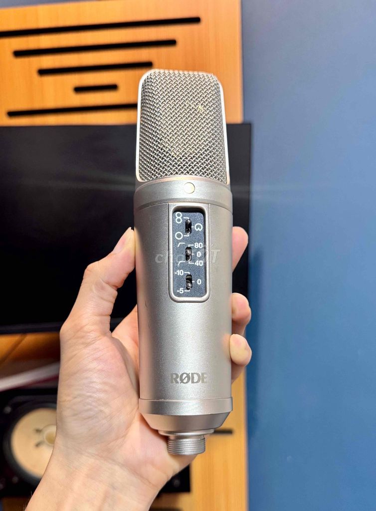 Microphone Rode NT2-A Bạc. Mua bán Tivi, Âm thanh tại Quận Thanh Xuân Hà Nội được đăng bởi Đức Trí hình 1