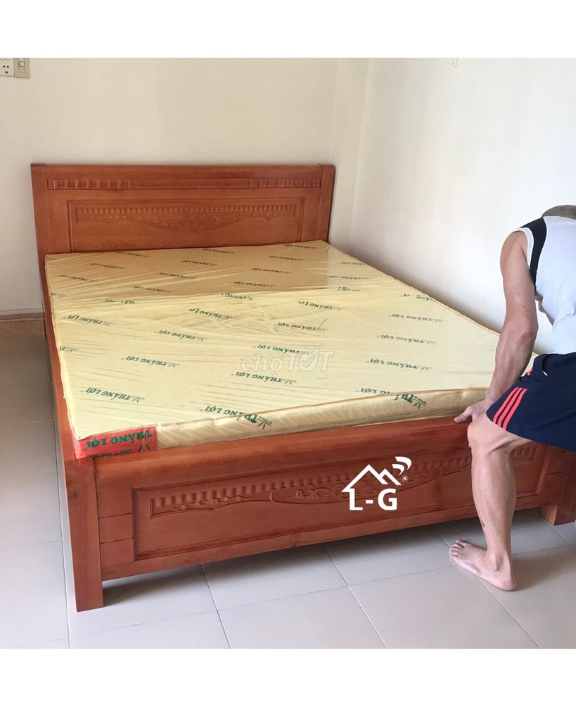 GIƯỜNG GỖ GIƯỜNG GỖ GIƯỜNG GỖ GIƯỜNG GỖ GIƯỜNG GỖ . Mua bán Giường, chăn ga gối nệm tại Thành phố Biên Hòa Đồng Nai được đăng bởi Lâm Gia Home hình 1
