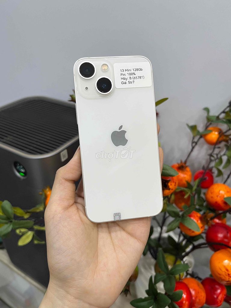 Apple iPhone 13 Mini 128GB Trắng. Mua bán Điện thoại tại Huyện Hóc Môn Tp Hồ Chí Minh được đăng bởi SIRI STORE HCM hình 1