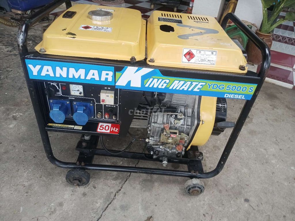 Máy phát điện Yanmar diesel YDG 5000 S. Mua bán Đồ chuyên dụng, Giống nuôi trồng tại Huyện Trảng Bàng Tây Ninh được đăng bởi BÒ ĐỰC  hình 1