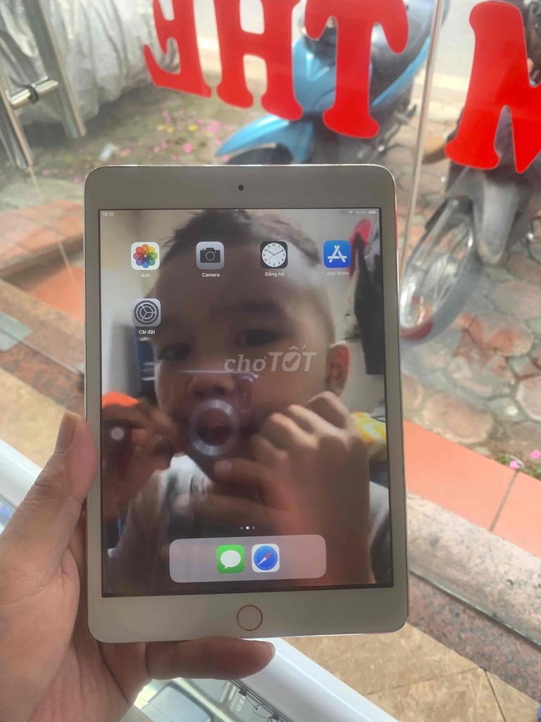 ipad mini 3 qte 16gb.dùng sim + wifi mượt