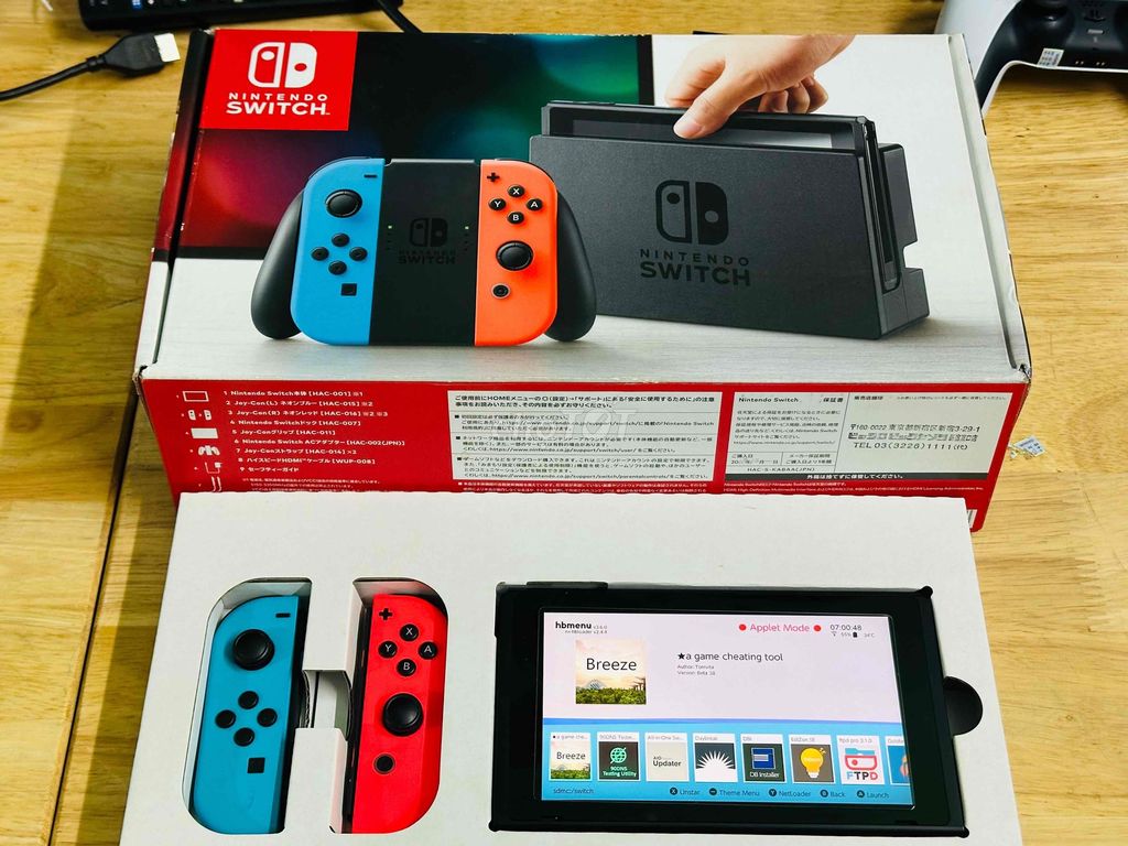 N. Switch V1 Hack 256gb Fullbox Đẹp