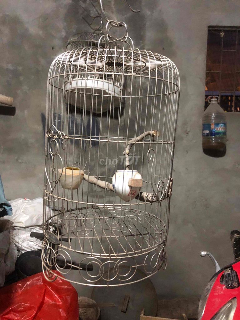 Lồng chim Kim loại Bạc 28 x 40. Mua bán Phụ kiện, Thức ăn, Dịch vụ tại Huyện Đông Anh Hà Nội được đăng bởi Đat Nguyễn  hình 1