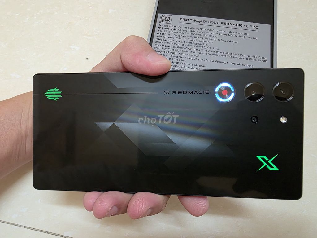 ZTE Redmagic 10 Pro Mới Keng FPT Shop. Mua bán Điện thoại tại Quận 11 Tp Hồ Chí Minh được đăng bởi Khanh hình 1