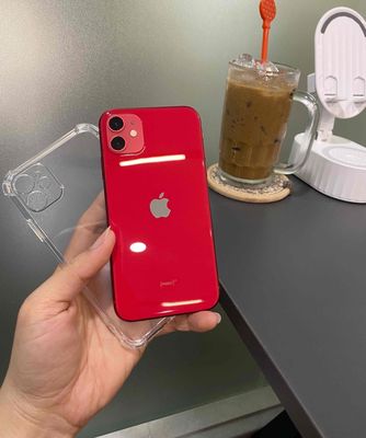 iPhone 11 64GB Đỏ Qtế main zin Màn zin bao reset