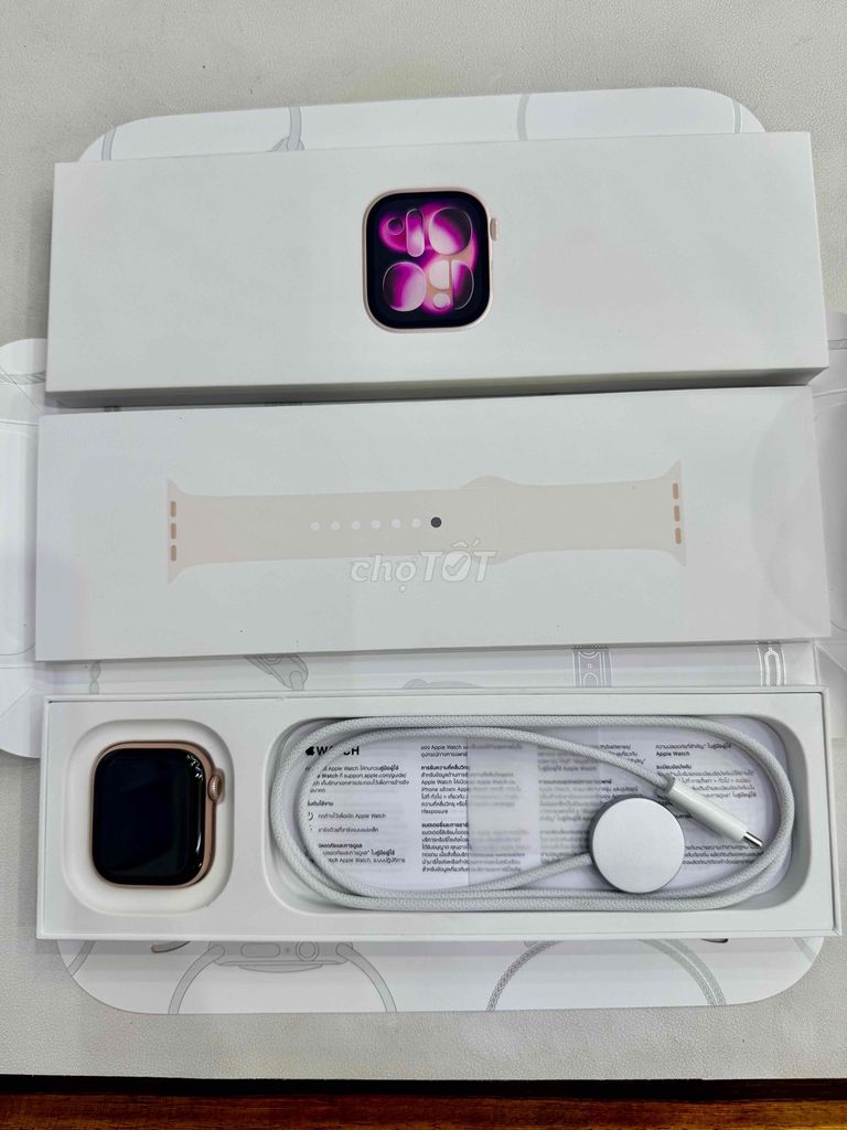 Apple Watch Series 11 Hồng 42mm. Mua bán Thiết bị đeo thông minh tại Quận Thanh Khê Đà Nẵng được đăng bởi Apple Watch Chính Hãng SO1 DaNang hình 1