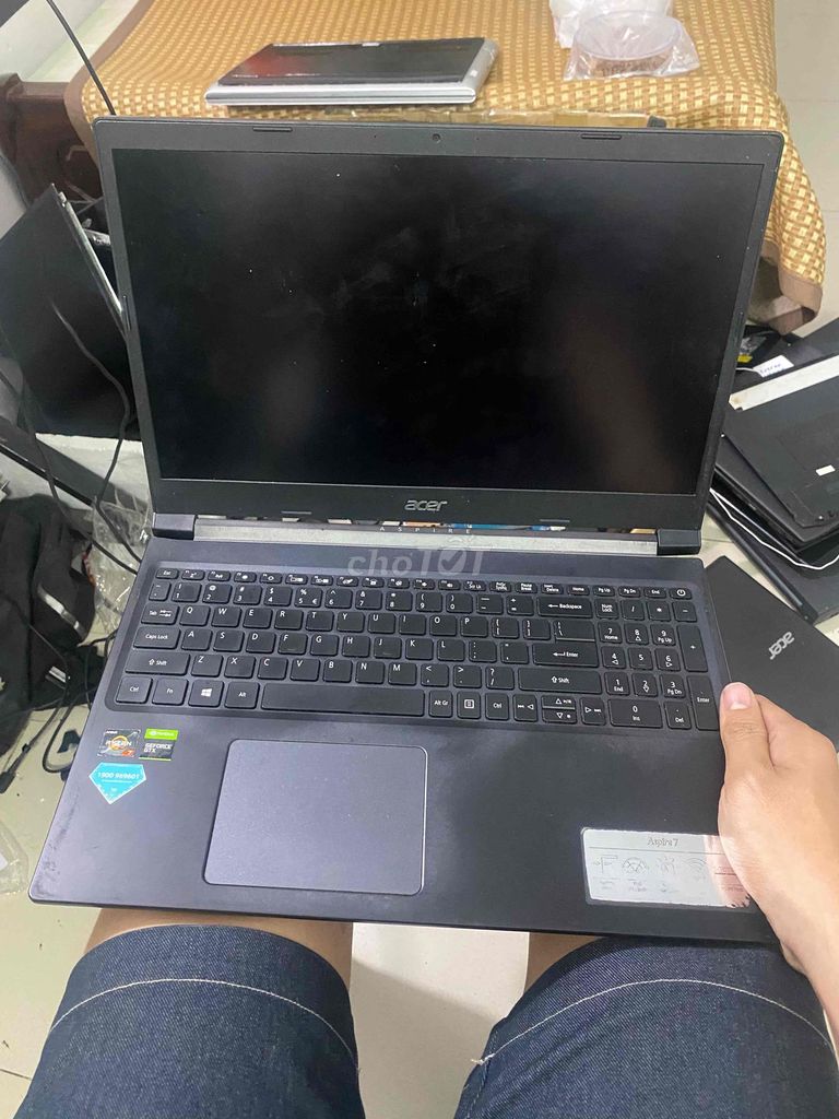 Acer Aspire 7 R7 3750H GTX1650 ram 8 ssd256. Mua bán Laptop tại Quận Cầu Giấy Hà Nội được đăng bởi VM hình 1