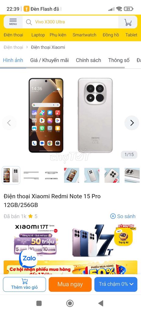 Xiaomi Redmi Note 15 Pro 12GB/256GB. Mua bán Điện thoại tại Huyện Châu Thành Long An được đăng bởi Nguyễn Nhật cuong hình 1