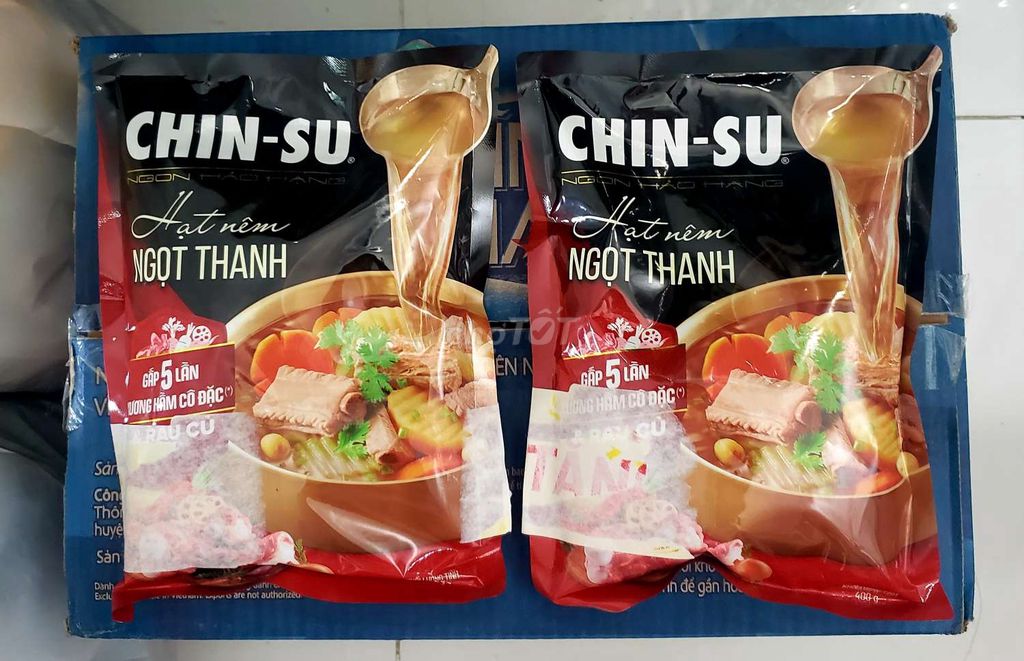 COMBO 2 GÓI HẠT NÊM CHINSU LOẠI 400GR