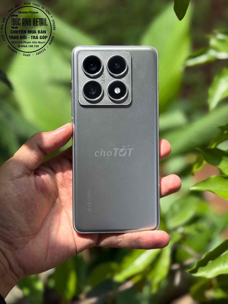 Xiaomi 14T Pro 256GB Xám. Mua bán Điện thoại tại Thành phố Buôn Ma Thuột Đắk Lắk được đăng bởi Đức Anh Retail hình 1