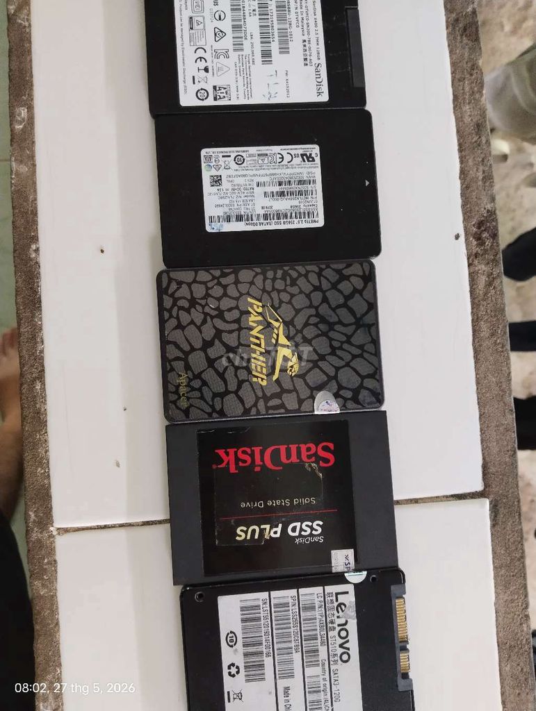 Ổ cứng SSD 120GB SATA 3 Đã dùng. Mua bán Linh kiện (RAM, Card...) tại Thành phố Vĩnh Long Vĩnh Long được đăng bởi CN Thiên Lương hình 1