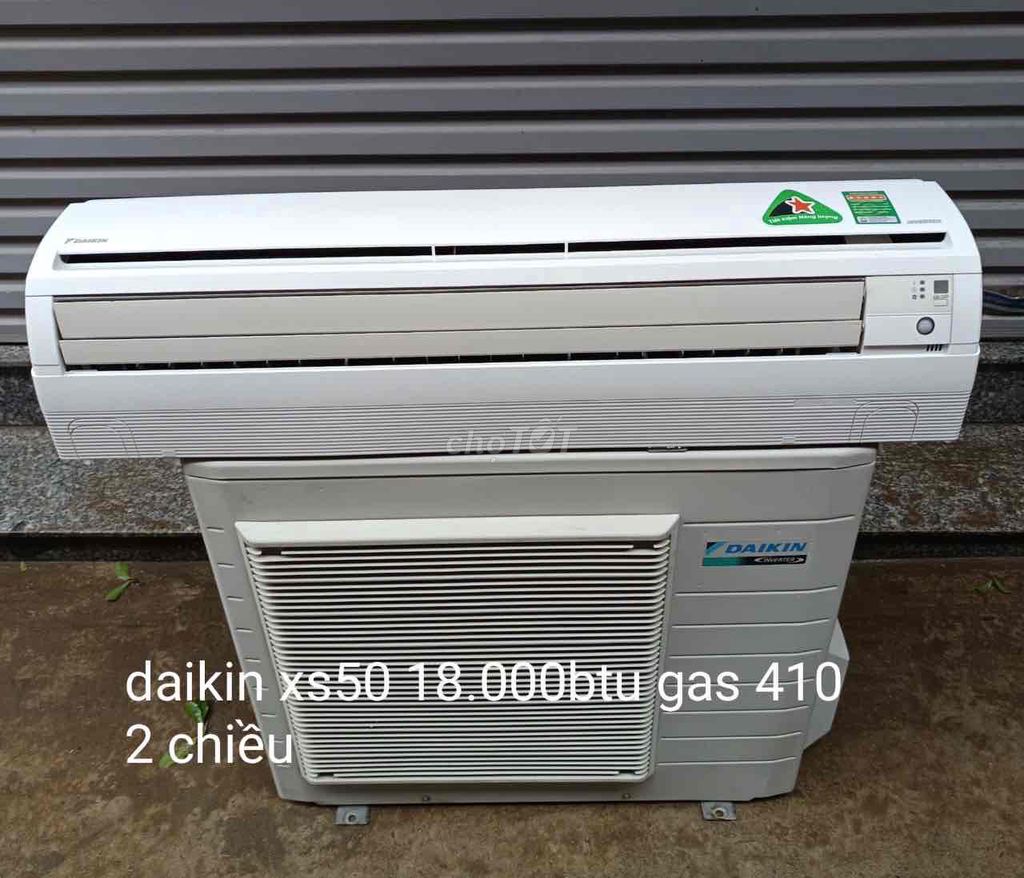 Điều hòa Daikin 2 chiều 18000 BTU inverter XS50. Mua bán Máy lạnh, điều hoà tại Quận Hai Bà Trưng Hà Nội được đăng bởi e lê 286 nguyễn xiển hình 1