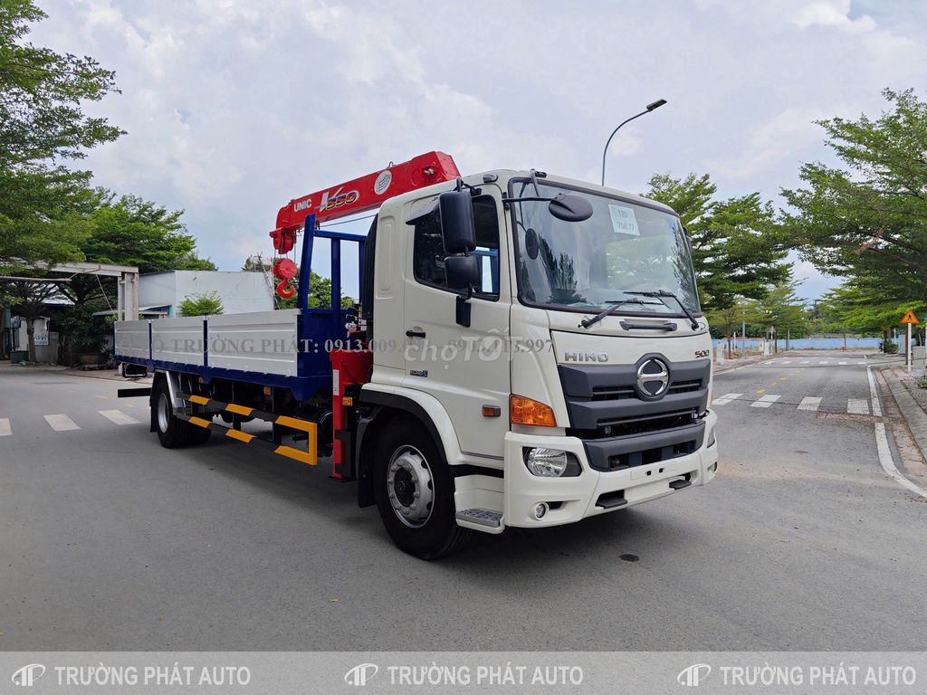 Bán Xe Cẩu Hino 8 Tấn Euro5 thùng dài 8.1m và 6.6m. Mua bán Xe tải, xe ben tại Quận 12 Tp Hồ Chí Minh được đăng bởi Mr Thành hình 3